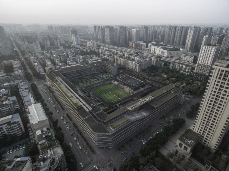 高尔夫练习场规划资料下载-成都西村▪贝森大院