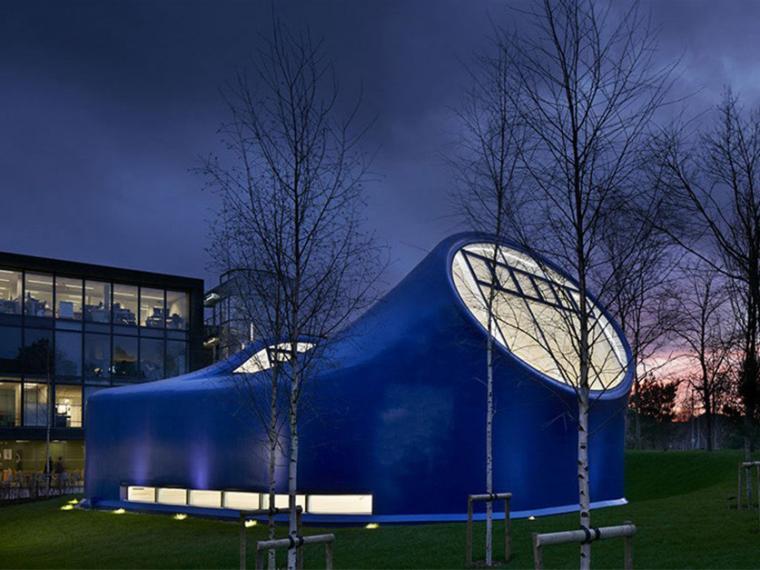英国学院建筑资料下载-英国艺术学院Bournemouth绘画工作室