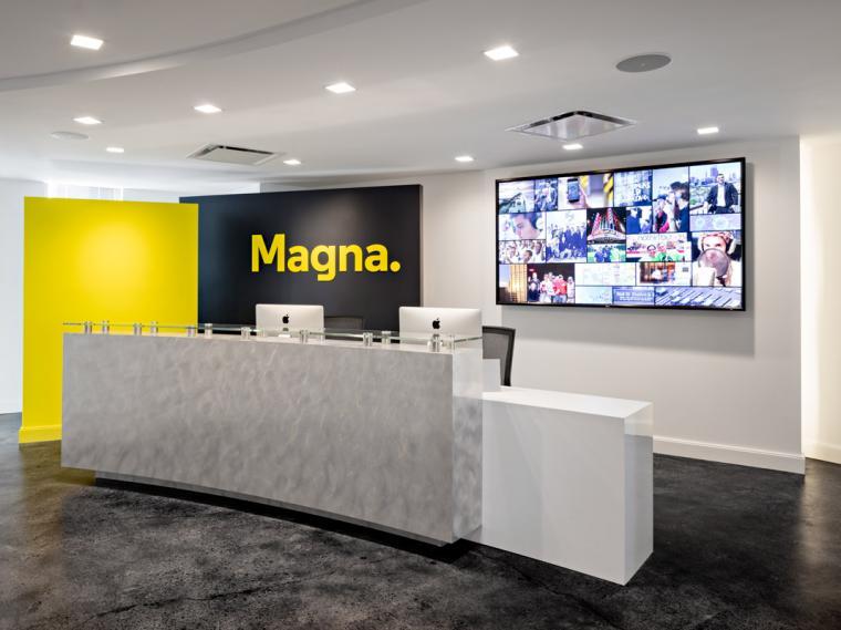 会议室沙发su资料下载-曼哈顿Magna公司总部办公室