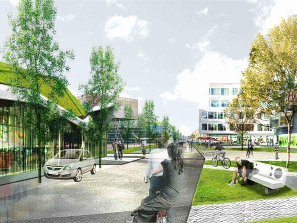 城市区域总体规划总平面资料下载-Sibeliuspark城市校园总体规划