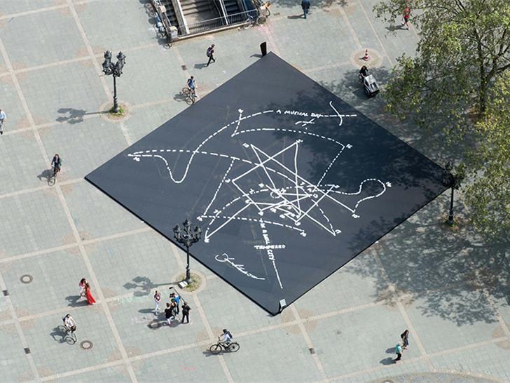 学校广场铺砖图案资料下载-德国音乐广场