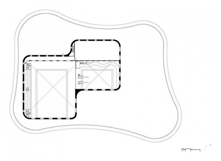 荷兰轻盈飘逸的游泳馆平面图-荷兰轻盈飘逸的游泳馆第10张图片