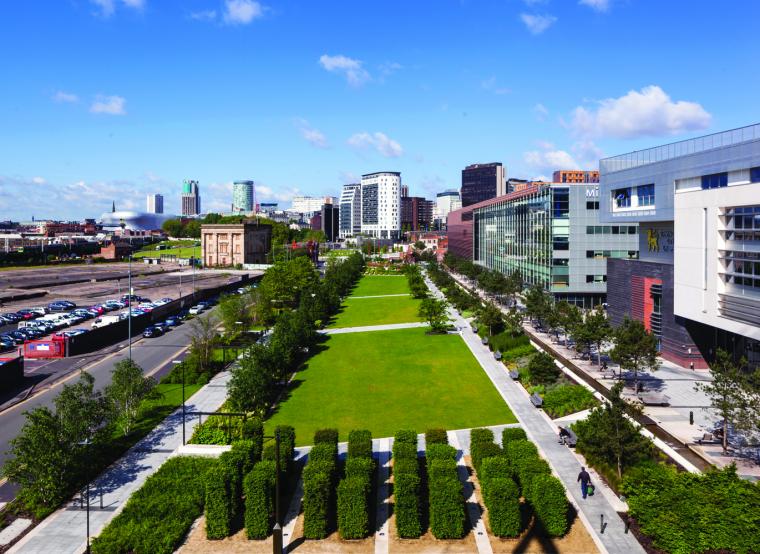 the linear park provides 3.4 hectares of public amenity