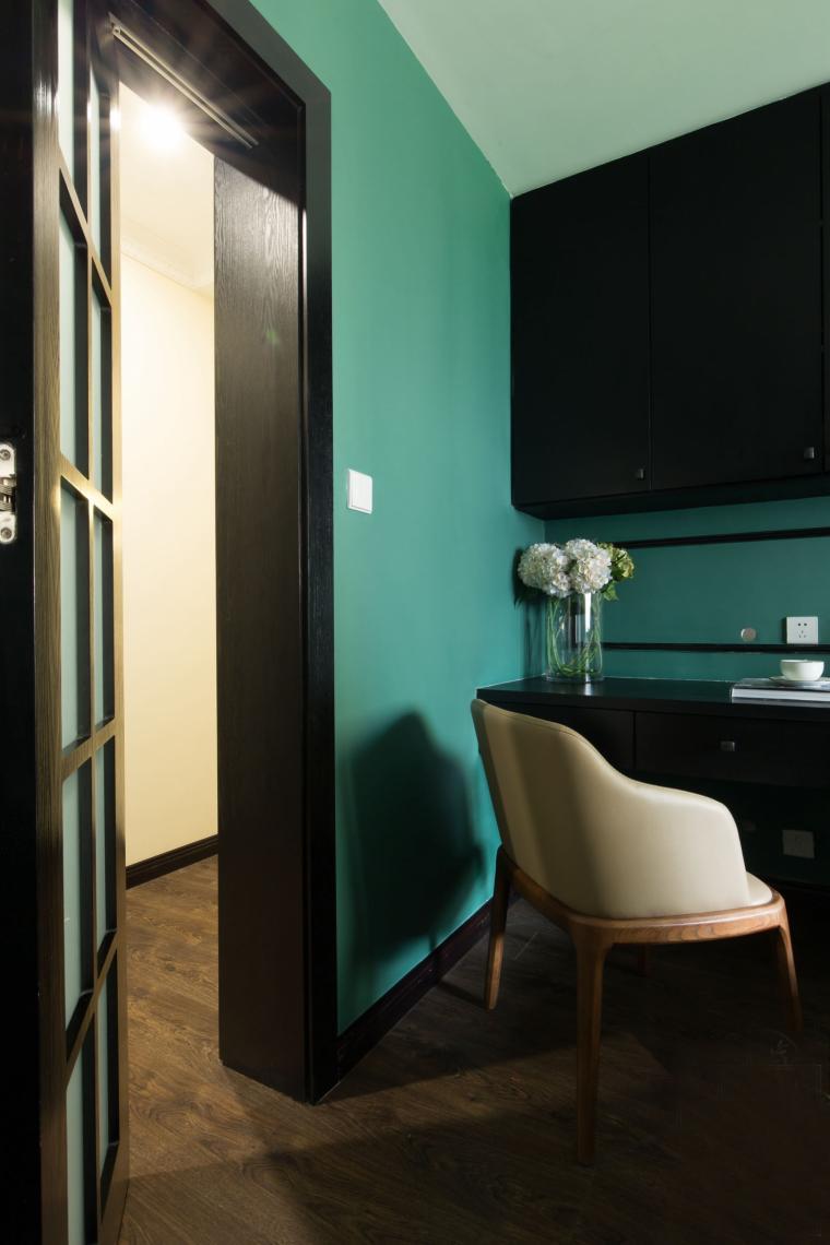 成都现代英式风格住宅室内实景图-成都现代英式风格住宅第15张图片