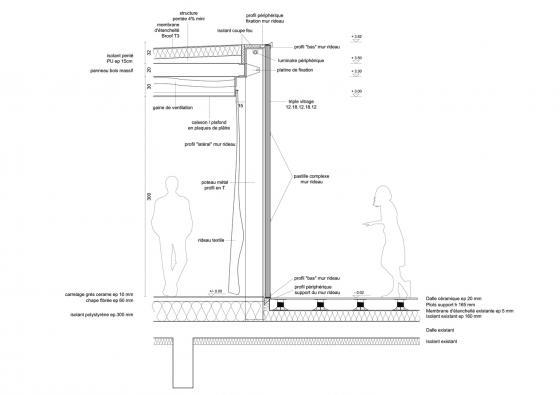 法国蓬皮杜梅斯餐厅加建示意图-法国蓬皮杜梅斯餐厅加建第24张图片