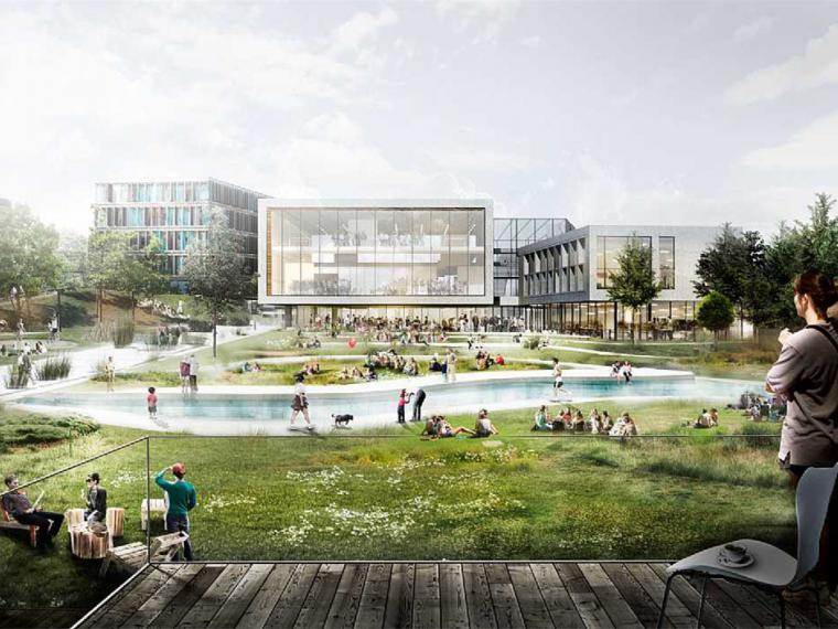 丹麦哥本哈根医院设计方案资料下载-丹麦哥本哈根商学院