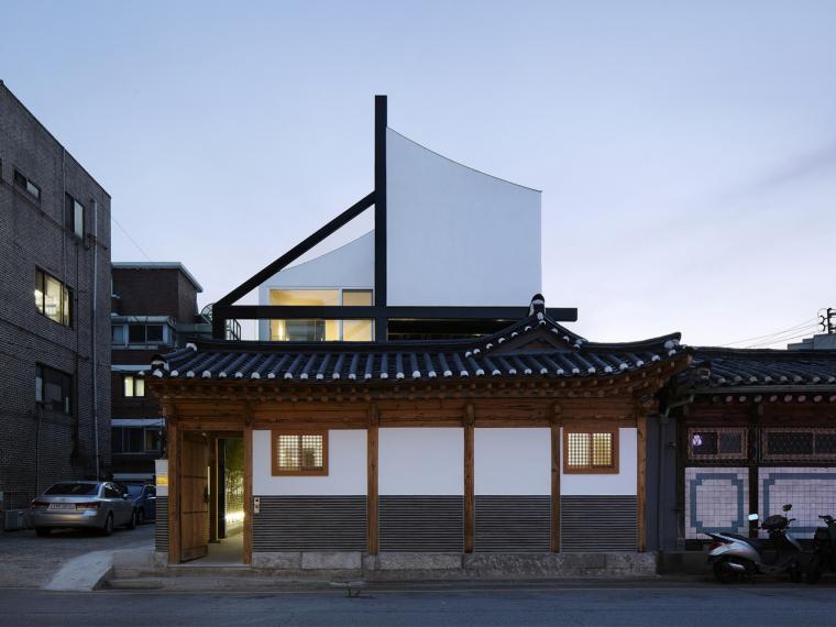 韩式装修图片资料下载-韩国新设洞韩式住宅