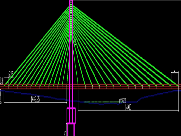桥梁毕业设计CAD图资料下载-简支变连续桥梁毕业设计