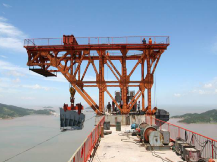 大型塔吊专项施工方案资料下载-[浙江]特大型跨海桥缆索系统架设施工方案
