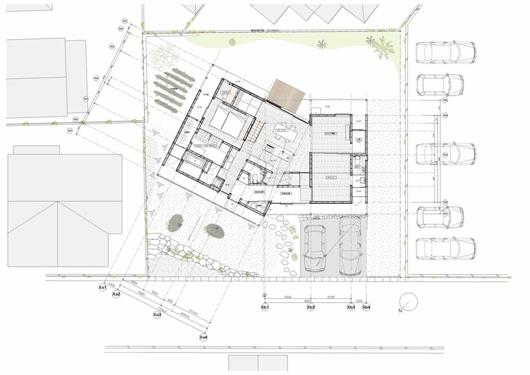 日本爱知县住宅-1Fplan