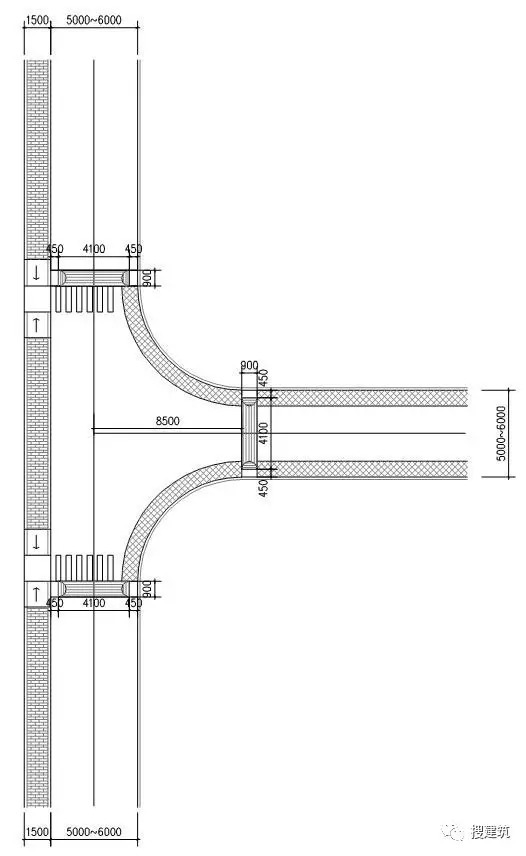 [分享]万科住宅区的道路设计，标准和施工做法！！_15