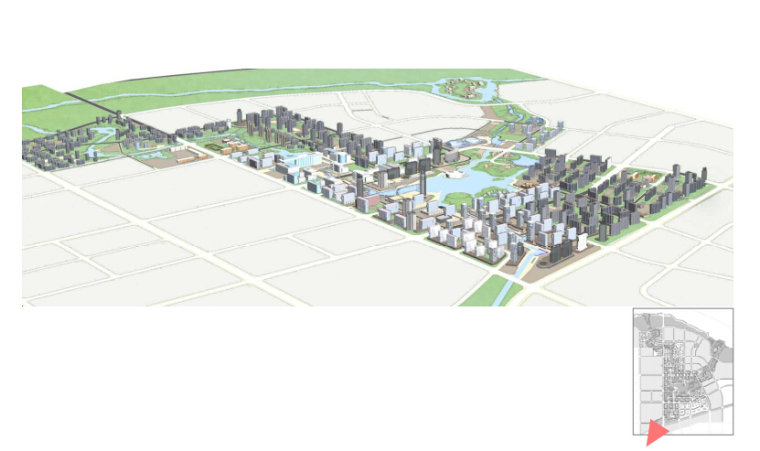 多元滨水城市景观规划设计资料下载-[河北]多元滨水空间景观带及中心水景区域规划设计方案