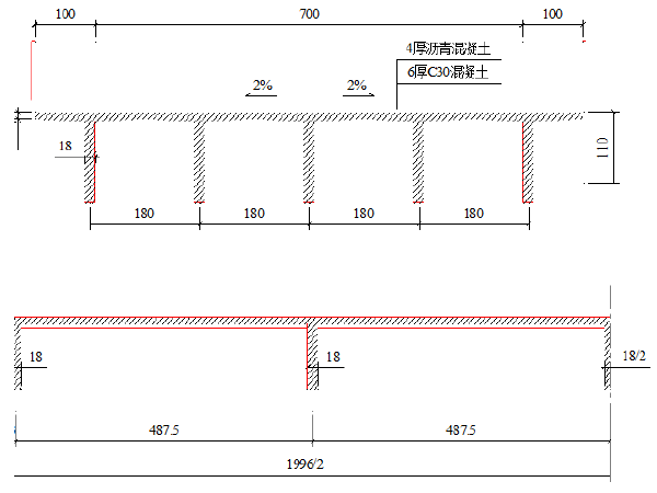 预应力简支梁桥计算书资料下载-20m钢筋混凝土T型简支梁桥上部结构计算书