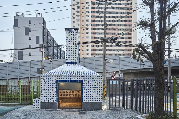 韩国首尔泰迪熊博物馆资料下载-韩国呼吸点社区建筑