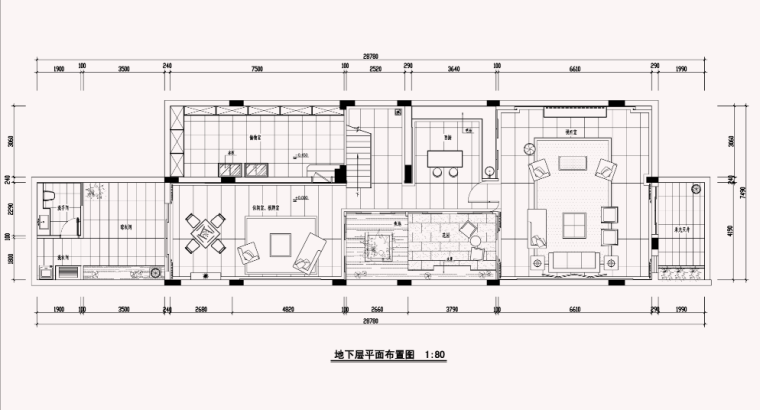 ardec风格施工图资料下载-[上海]某欧式风格别墅住宅效果图及施工图