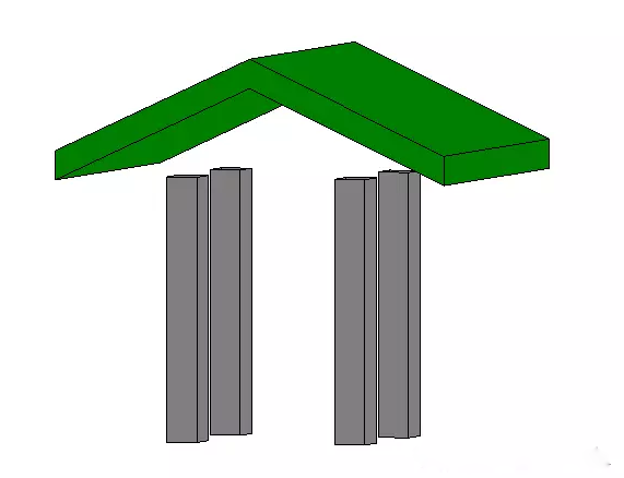 Revit屋面模型资料下载-如何解决Revit中柱子不能正确附着到屋面的问题