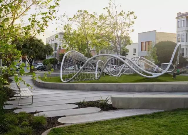 旧金山南公园改造景观— 一个灵活而又能互动的空间！_28