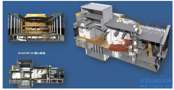 BIM技术,山东枣庄文体中心,中国BIM培训网