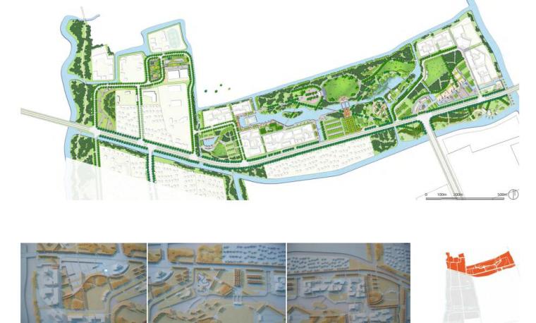 [上海]闵行国际旗忠体育城规划景观深化设计（PDF+100页）-分区平面