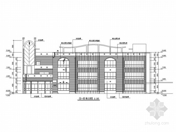 湖南省三层建筑图框架结构资料下载-三层框架结构幼儿园结构施工图（含建筑图）