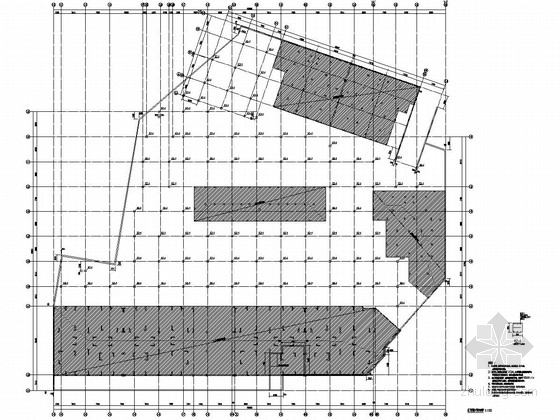 地下室顶建筑施工图资料下载-[四川]地下一层框架结构地下室结构施工图