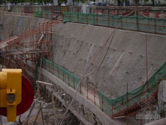 [湖南]地下连续墙深基坑支护施工组织设计（含方案论证及设计计算）-土钉墙基坑支护 