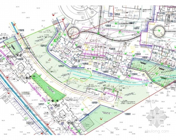 建筑挡土墙设计使用年限资料下载-[重庆]住宅项目多种结构边坡支护施工图（重力挡墙 悬臂挡墙 桩锚挡墙 双排桩）