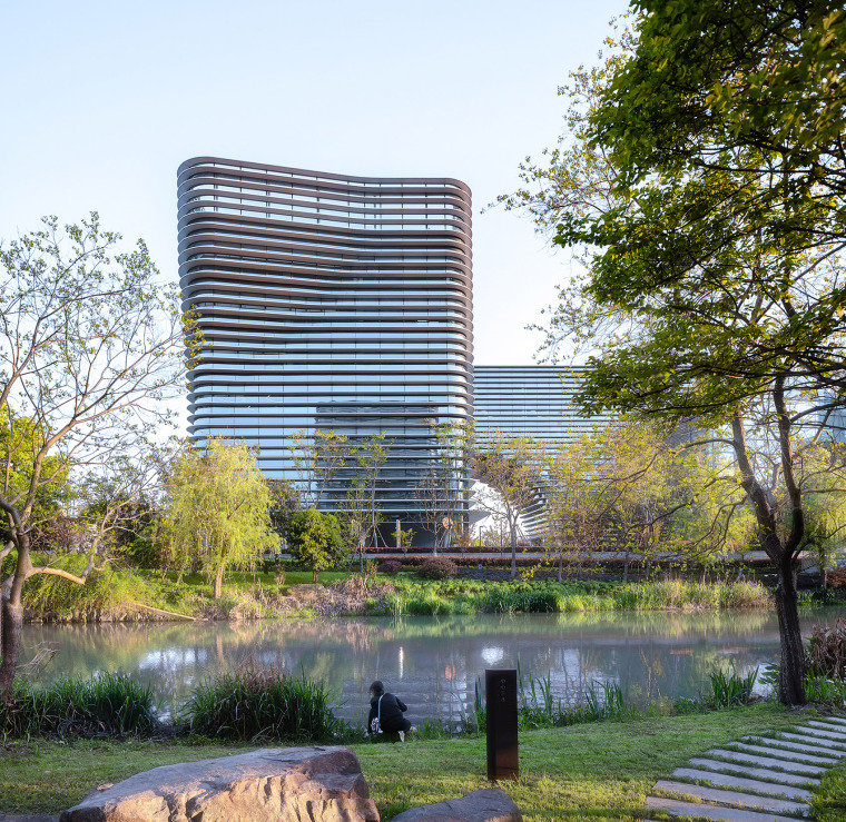 杭州西溪首座商业综合体建筑-034-construction-records-of-hangzhou-xixi-green-office-complex-china-by-gad