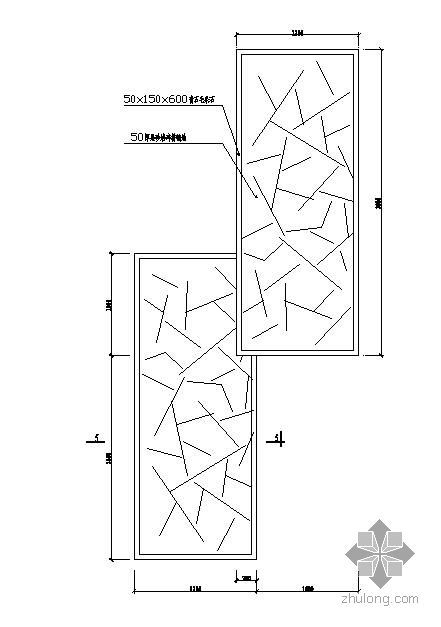 车行路做法碎石路资料下载-碎石路做法大样