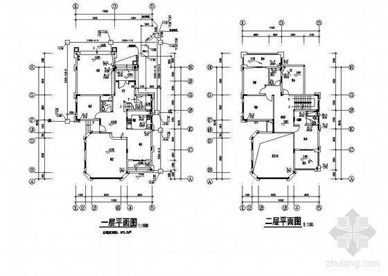 宝石E型别墅建施1资料下载-某别墅群三层E户型别墅给排水图纸