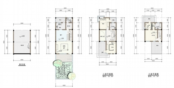 [浙江]江南高档住宅区规划设计方案文本-江南高档住宅区规划设计平面图