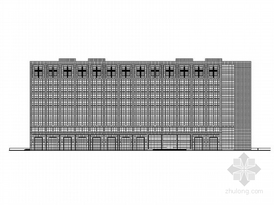 14层办公建筑设计资料下载-[江苏]12层剪力墙结构办公建筑设计施工图（知名设计院）