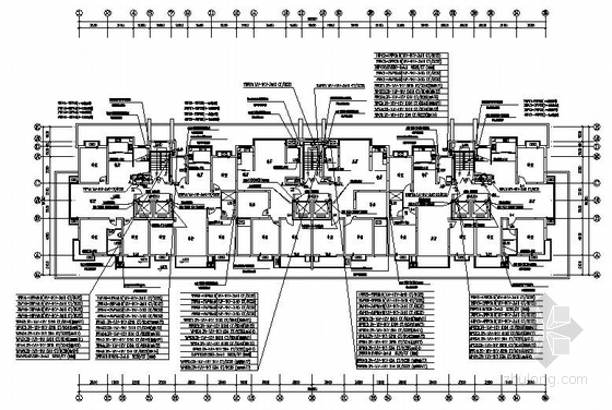 商住宅楼强电系统图资料下载-扬州某19层住宅楼强电图纸