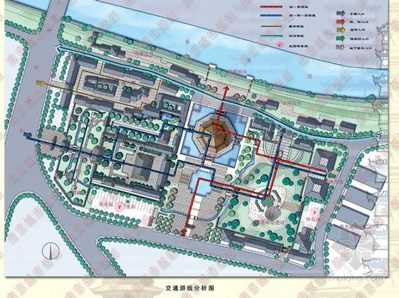 古战场遗址公园设计资料下载-[南京]寺庙遗址公园景观概念规划设计方案