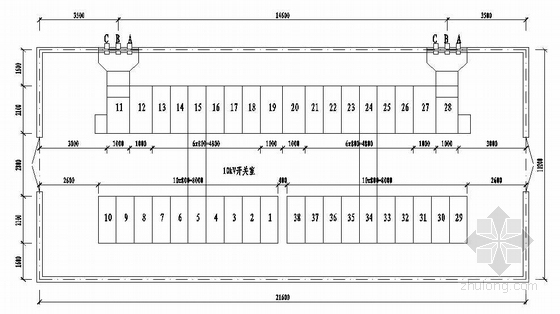 平移式锁定装置资料下载-10KV配电装置电气图纸