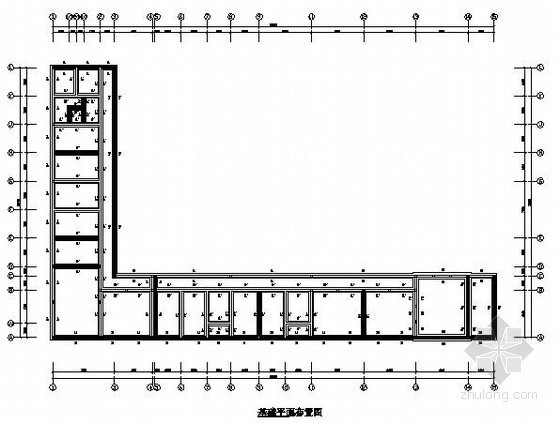 单层砖混办公资料下载-[新疆]砖混结构单层项目指挥部（层高3m,天然地基）