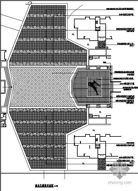 室外表演舞台施工图资料下载-某小区舞台区全套施工图