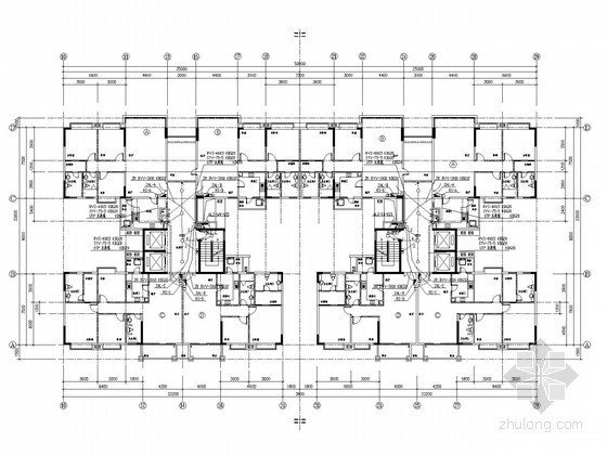 地下一层电气资料下载-[广东]十七层大型商住楼全套电气施工图纸（含地下室）