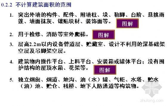 模板超高工程量计算资料下载-河北省土建预算课件（含工程量计算举例）