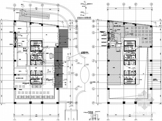 高层建筑办公写字楼模型资料下载-[上海]开发区酒店及办公写字楼给排水消防施工图（自动探火灭火系统）