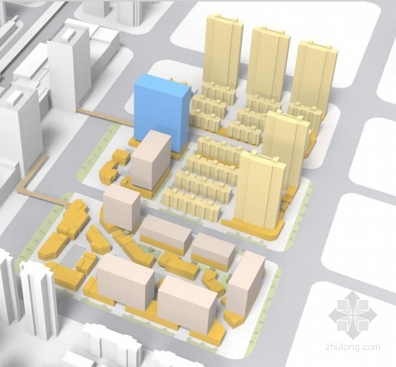 品型建筑资料下载-[上海]高层古典风格中高端型城市综合体建筑设计方案文本（含多种方案）