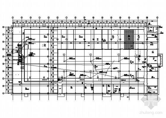 电子厂工业建筑资料下载-某电子厂空调自控布线图