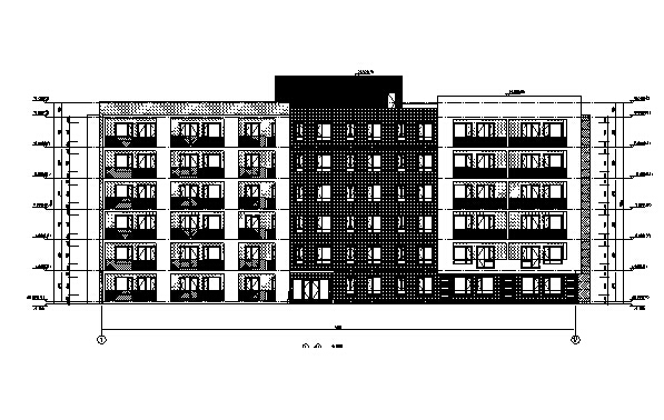 最新的建筑施工图资料下载-[吉林]16年最新10栋公寓楼框剪结构建筑施工图（含全专业图纸）