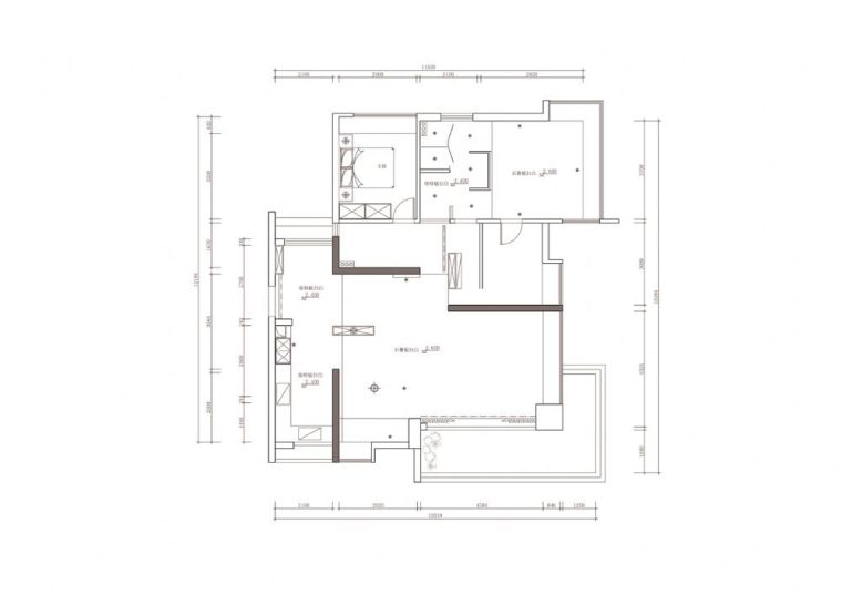 现代简约风格住宅室内设计施工图（含效果图）-独家日式案例_0061