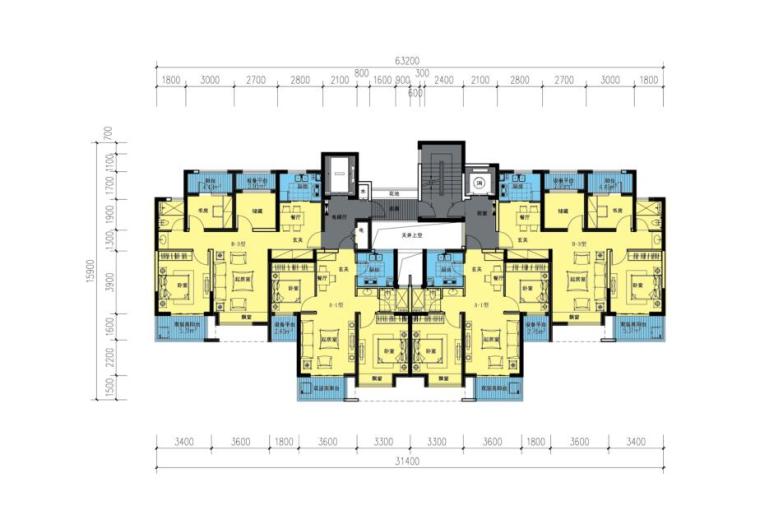 [江苏]欧陆风格住宅项目规划方案文本（PDF+39页）-70+90 户型设计