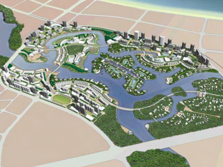 城市规划商业资料下载-[海南]三亚清水湖整体城市规划设计（湿地，文化，可持续性）