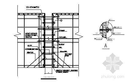 地下室钢套管资料下载-江阴某超高层综合楼地下室模板施工方案