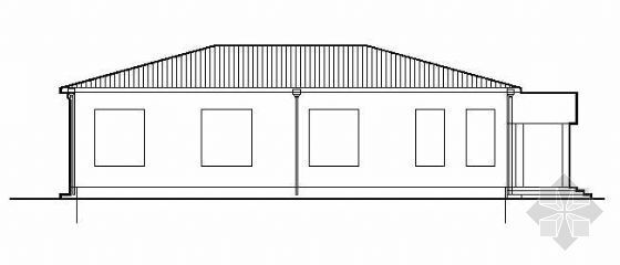 钢结构宴会厅cad资料下载-某钢结构宴会厅建筑结构图纸