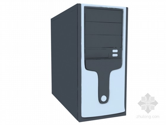 机箱3D模型资料下载-电脑机箱3D模型下载