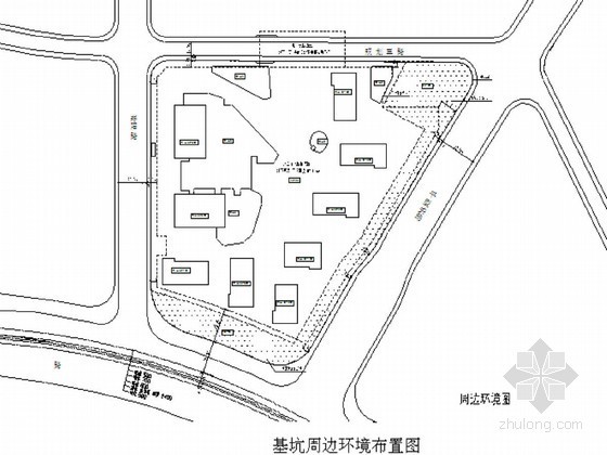 基坑围护栈桥方案资料下载-[上海]商业大厦基坑围护体系及深井降水开挖施工方案